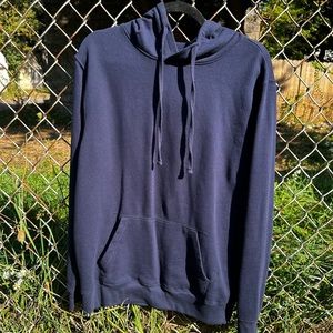 Blue men’s hoodie shirt